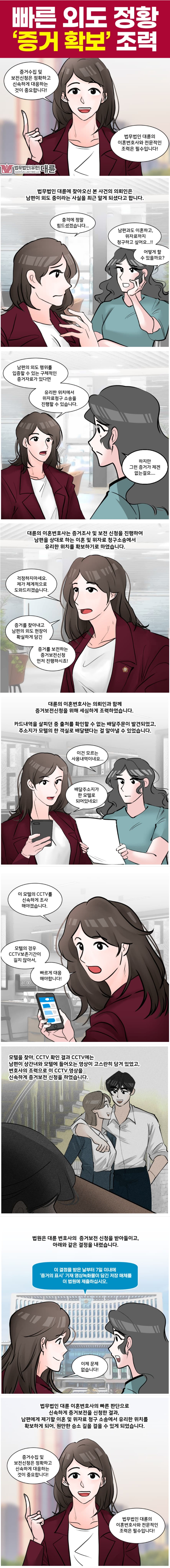 아내외도증거수집 목록 총정리